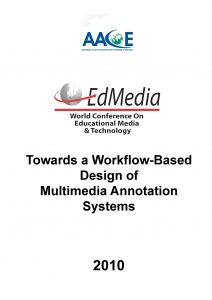 Towards a Workflow-Based Design of Multimedia Annotation Systems